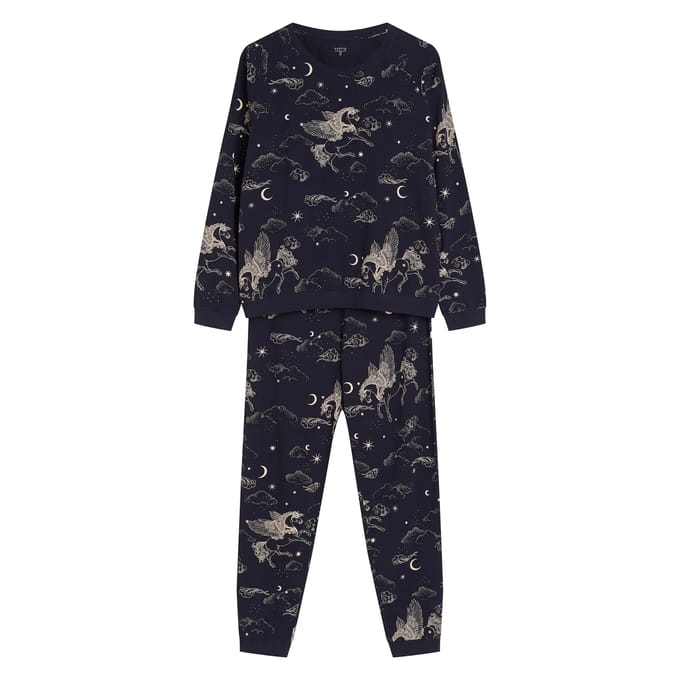 Pyjama met lange mouwen voor dames Esotiq Craco