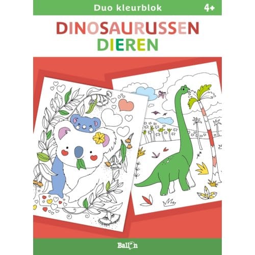 Dinosaurussen En Dieren - Duo Kleurblokken