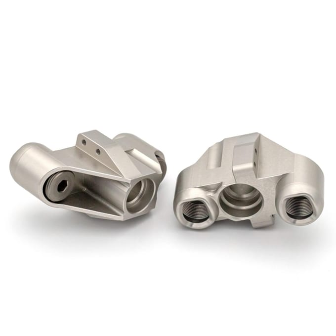 2-delige stuurbeker met afstandsbediening, aluminium zilveren afstandsbediening stuurbeker vooraan Steering Cup zilver