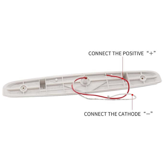 Lampe LED pour auvent 12V, lampes extérieures étanches, barre lumineuse pour camping-car gray