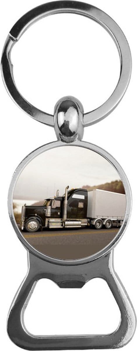 Bieropener Glas - Vrachtwagen