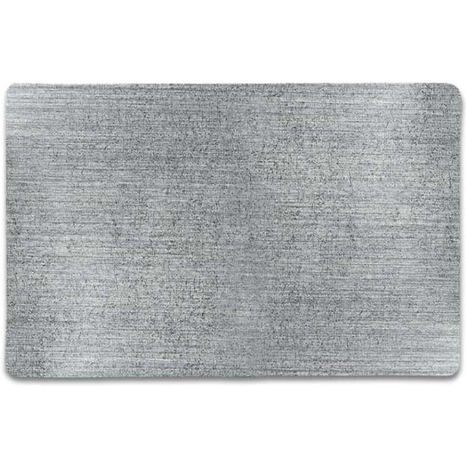 Unique Living | Placemat Metallic | Rechthoekig | Polyester | Zilver | 30x45cm