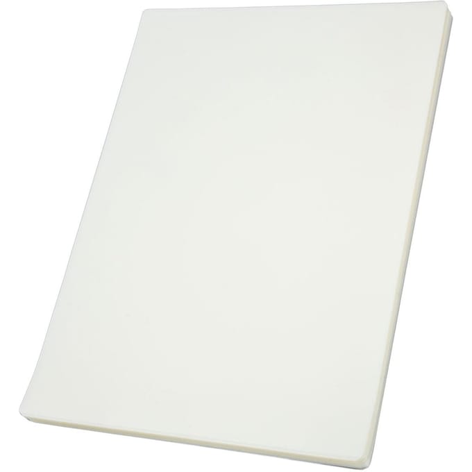 100 Stuks Thermische Laminating Pouches A4 5mil Dik Afgeronde Hoek Waterdicht Vochtbestendig white