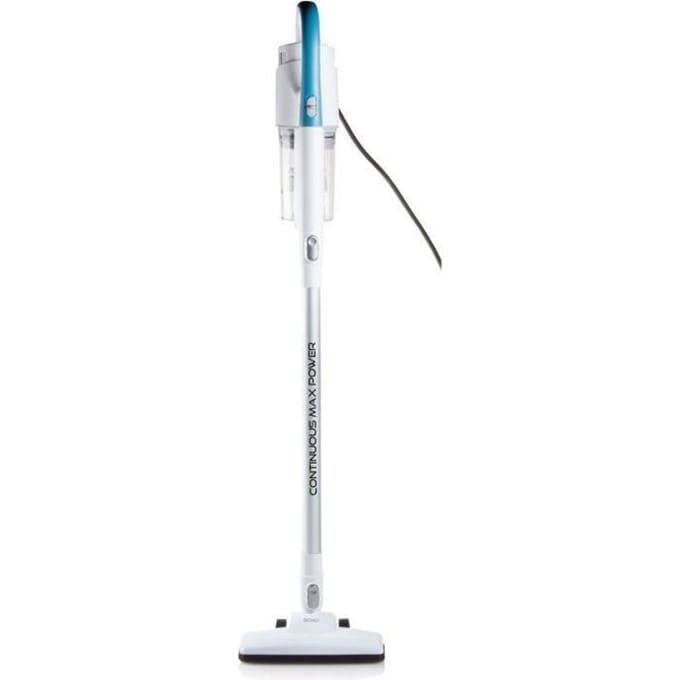 DOMO DO237SV - Steelstofzuiger - 0,45L - Blauwwit