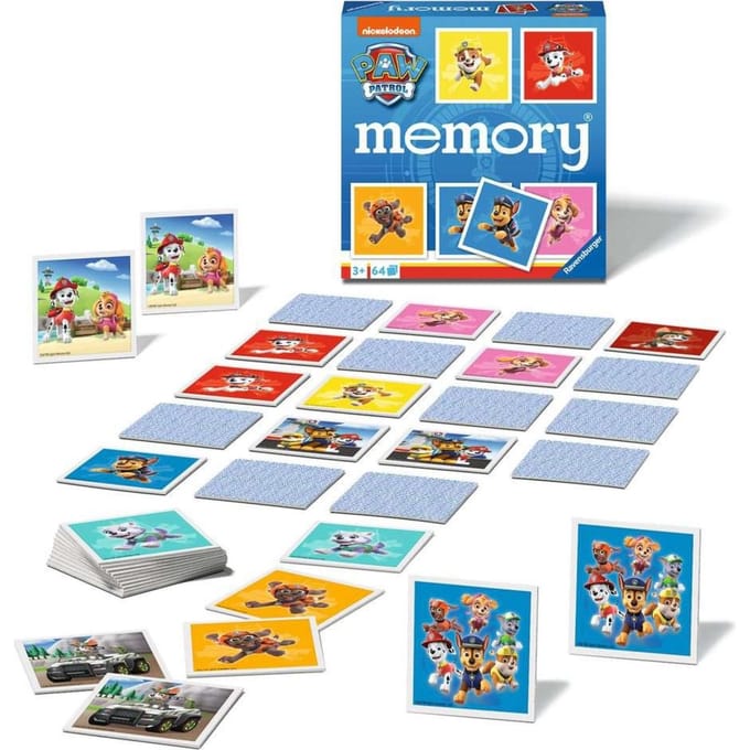 Educatieve spelletjes grand memory® paw patrol Ravensburger