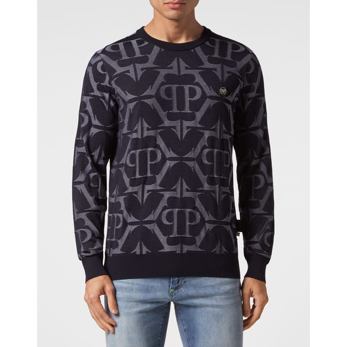 Pullover Ronde Hals Chrome