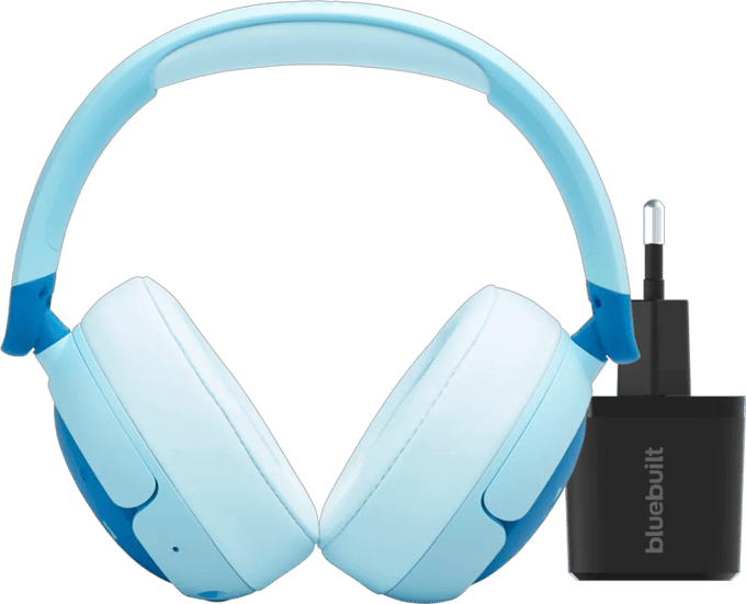 JBL JR470NC Blauw + Oplader