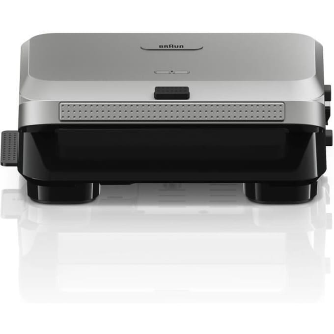Grill - BRAUN - Sandwich Maker 5 SM5006 - 800 W - Inox / Noir