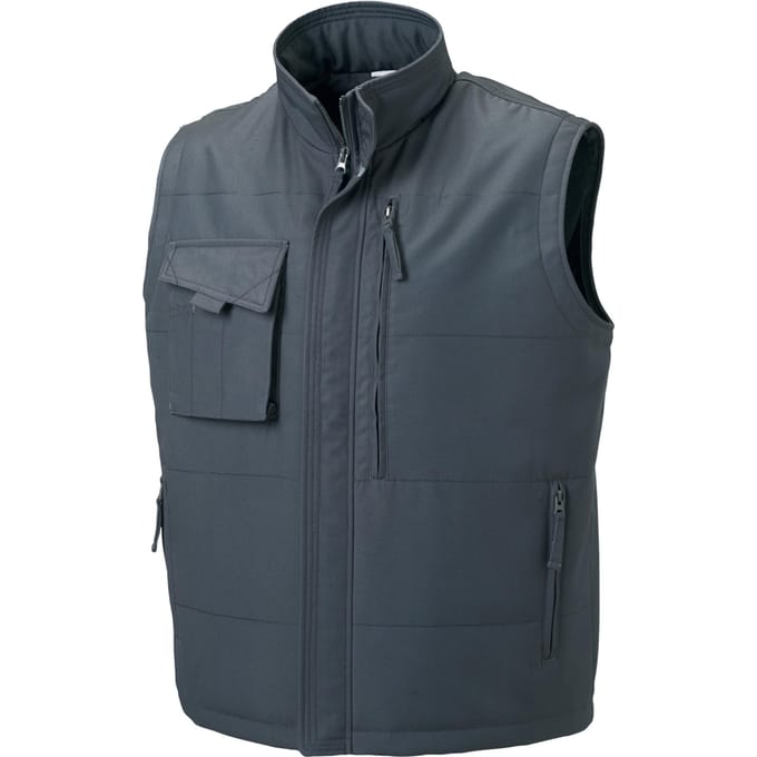 Russell Heren Werkkleding Giletjas (Konvooi Grijs)