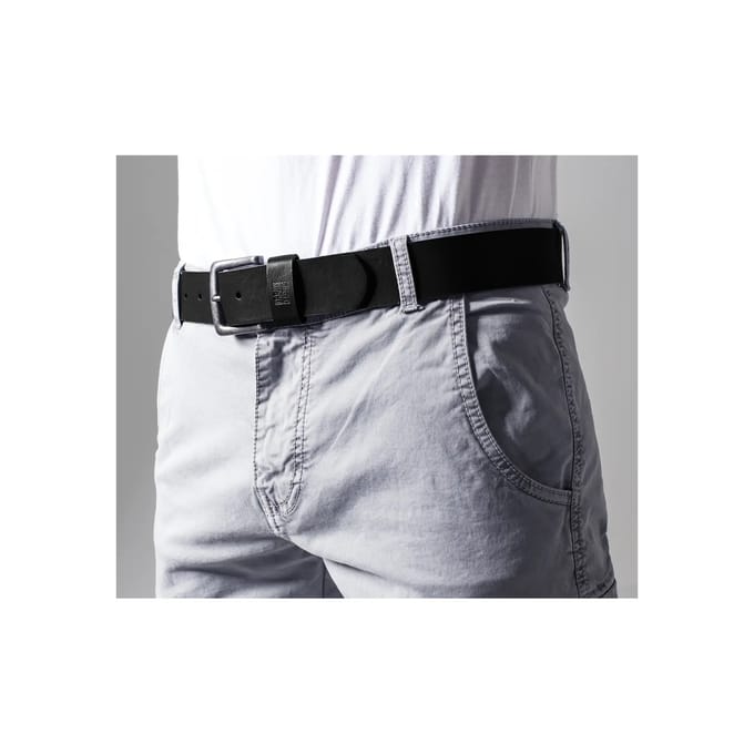 Urban Classics Leather Imitation Unisex Riem - zwart - 85 cm