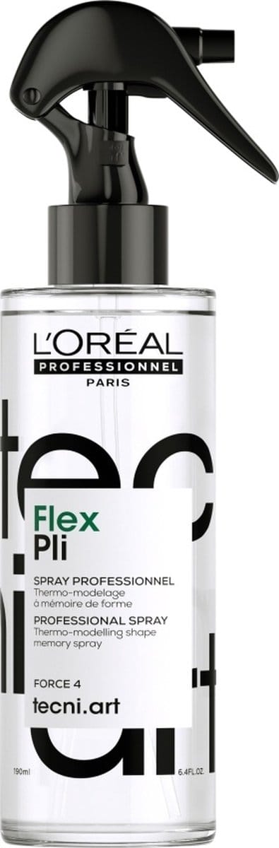 L'Oreal Professionnel Tecni.ART Flex PLI Thermo-Modelling Haarspray - Shaping haarspray met hittebescherming - 190 ml