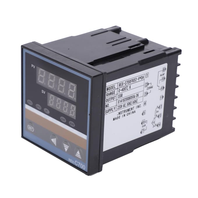 BERM Temperatuurregelaar Nauwkeurigheid Digitale Thermostaatschakelaar REXC700FK02VxDA 220V gray