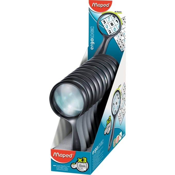 Vergrootglas 75 mm - vergroting x 3 - Loep
