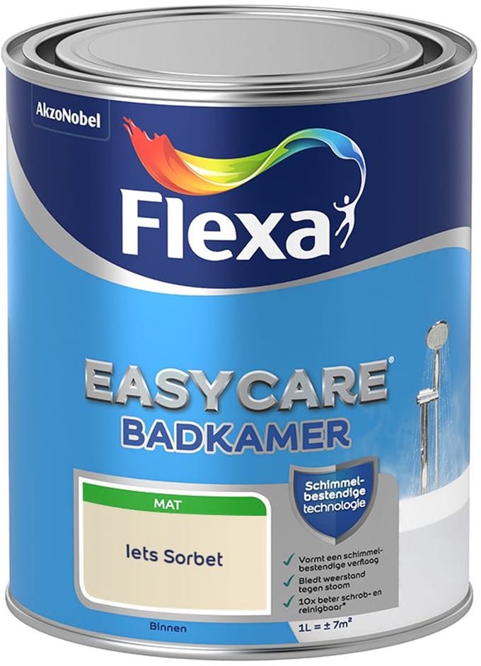 Flexa - Easycare Badkamer - Iets Sorbet - Mengverf - 1 L