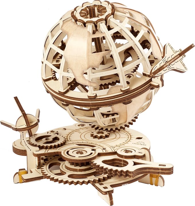 3D- Mechanical drive model - modelbouwpakket - wereldbol