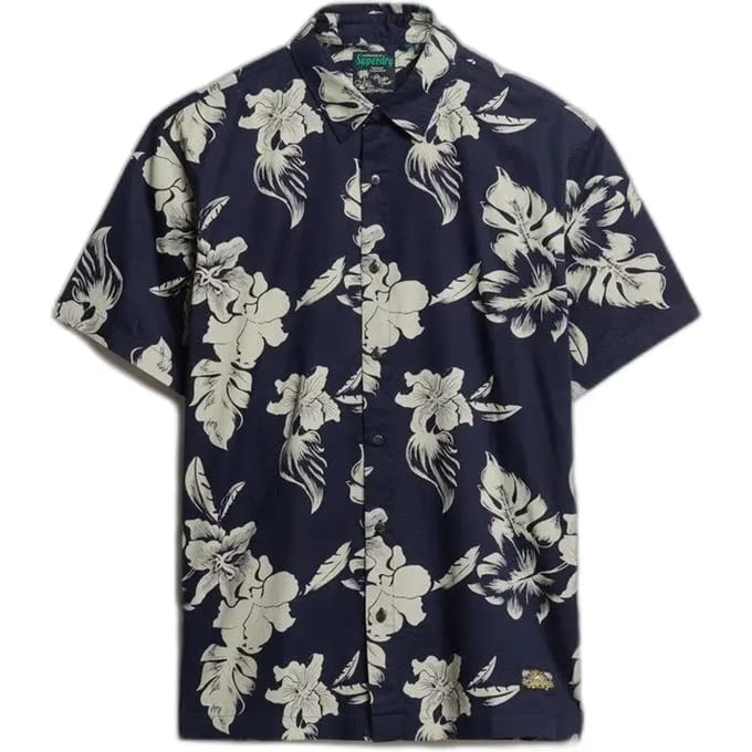 Superdry - Hawaïaans overhemd met print - Heren - Shirts