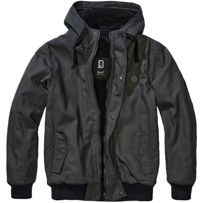 Brandit Winterjas - Essential Jacket - L tot XXL - voor Mannen - antraciet