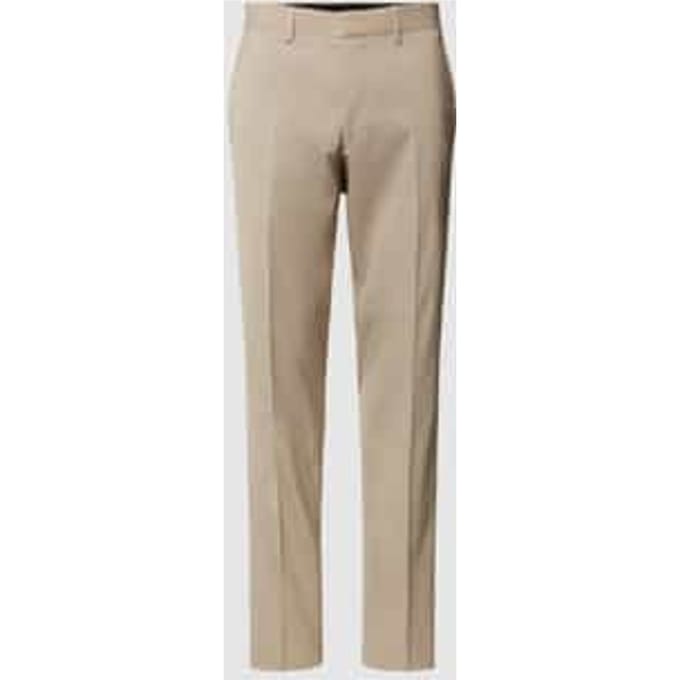 Slim fit pantalon met viscose