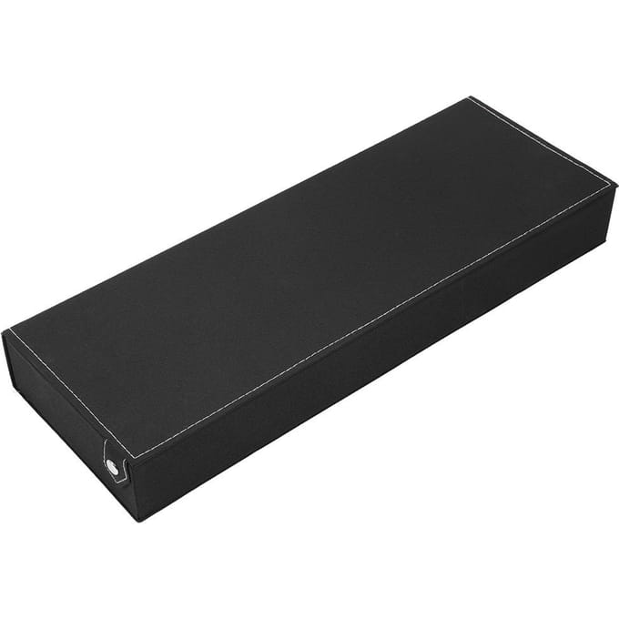 8 Vakken Stofdichte Brillenetui Organizer Zonnebrillen Opbergdoos Sieraden Display Container black