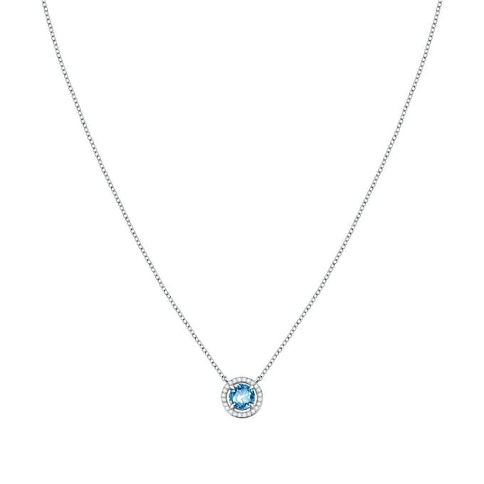 Morellato Tesori 925 Zilver Spotlight Ketting SAIW94 Voor Dames zilver