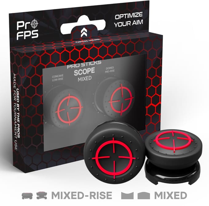 ProFPS Thumbsticks - Thumb Grips - Mixed Set - Geschikt voor PS5