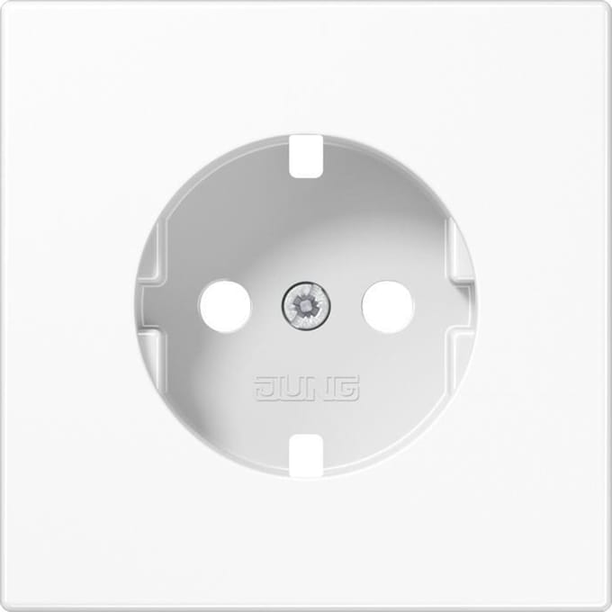 Jung Bedieningselement/Centrale Plaat Schakelmateriaal - LS1520PLWW [2 stuks]
