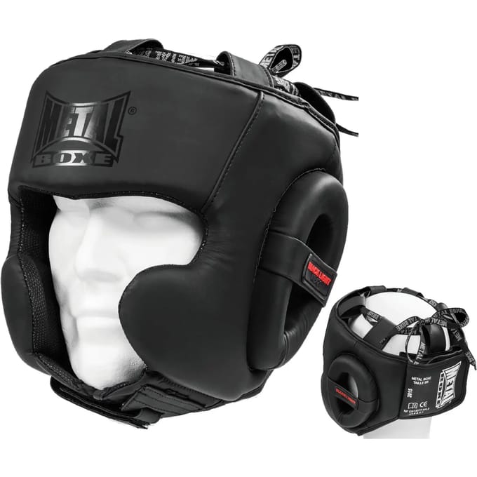 Semi bokshelm met volledig gezicht Metal Boxe