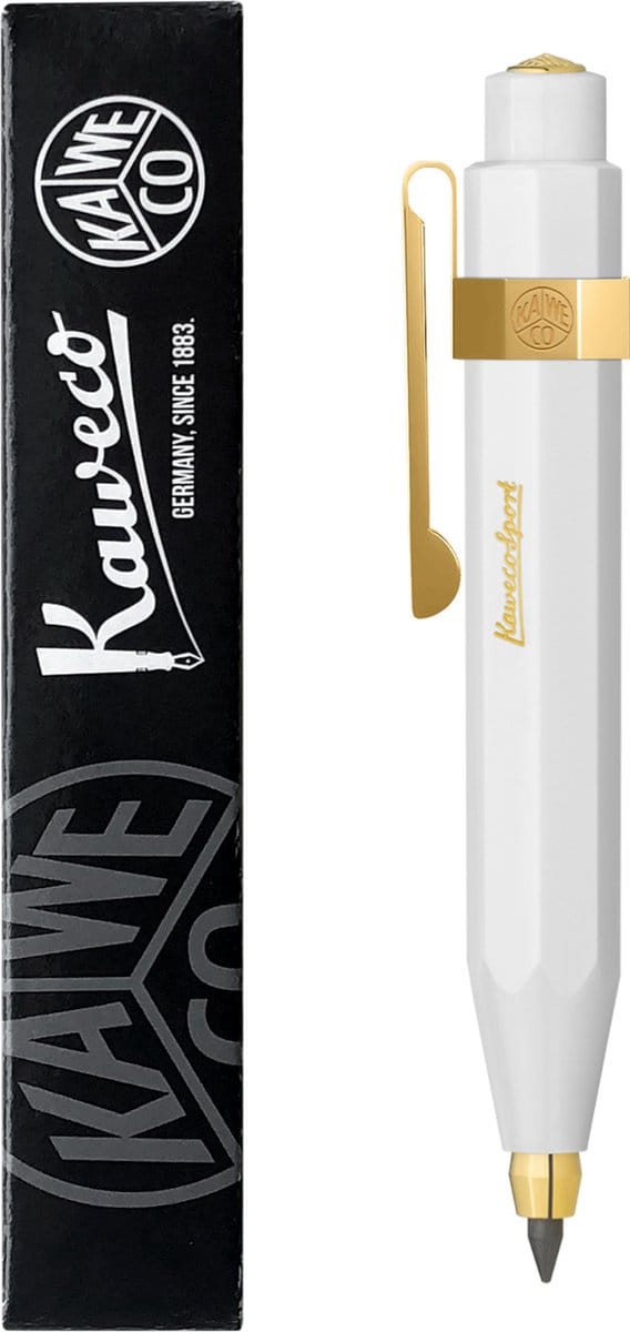 Kaweco - Vulpotlood - 3,2 - Sport Classic White - 8 Shape Clip Gold
