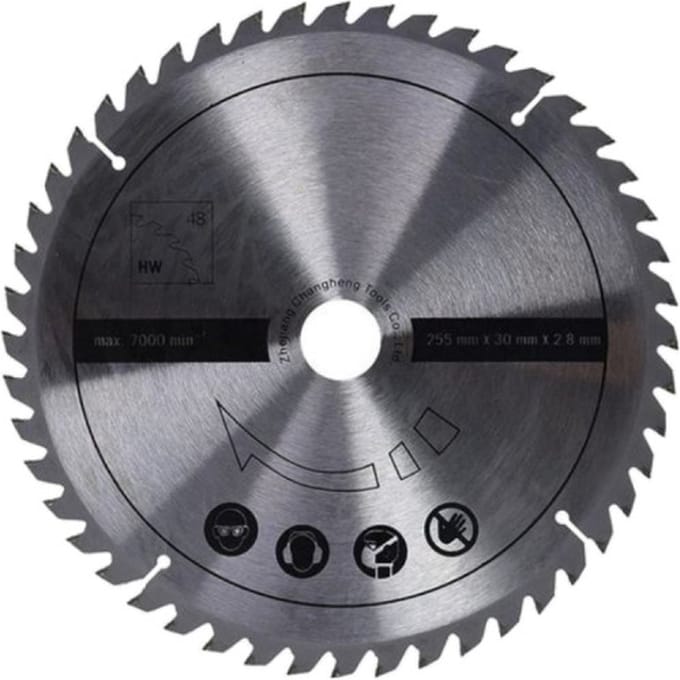 SCHEPPACH Zaagblad HM254-M110MP - 48 tanden - 255 x 30 mm - 7901200706