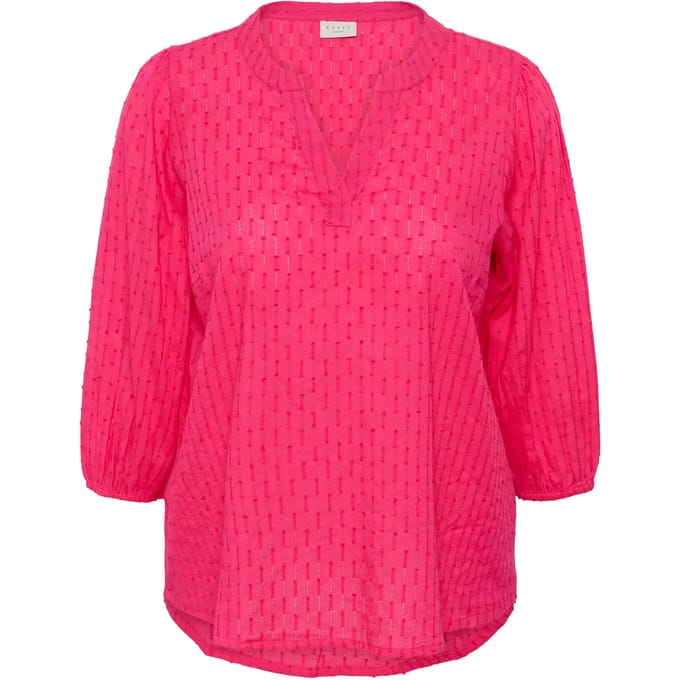 Damesblouse met lange mouwen KAFFE Curve Thea