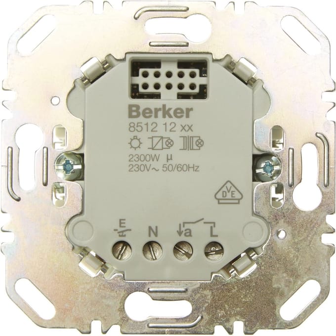 Hager Berker Elektronische Schakelaar (Compleet) - 85121200 - E2SY3