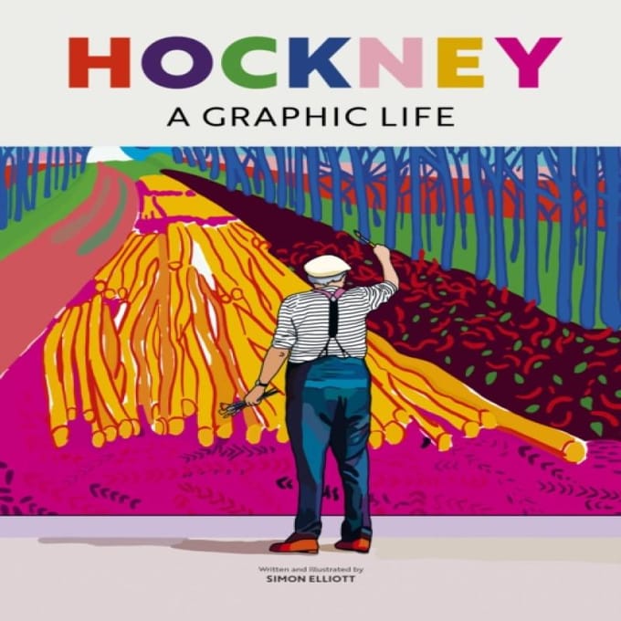 Hockney door Simon Elliott Hardback Boek 9780711288423