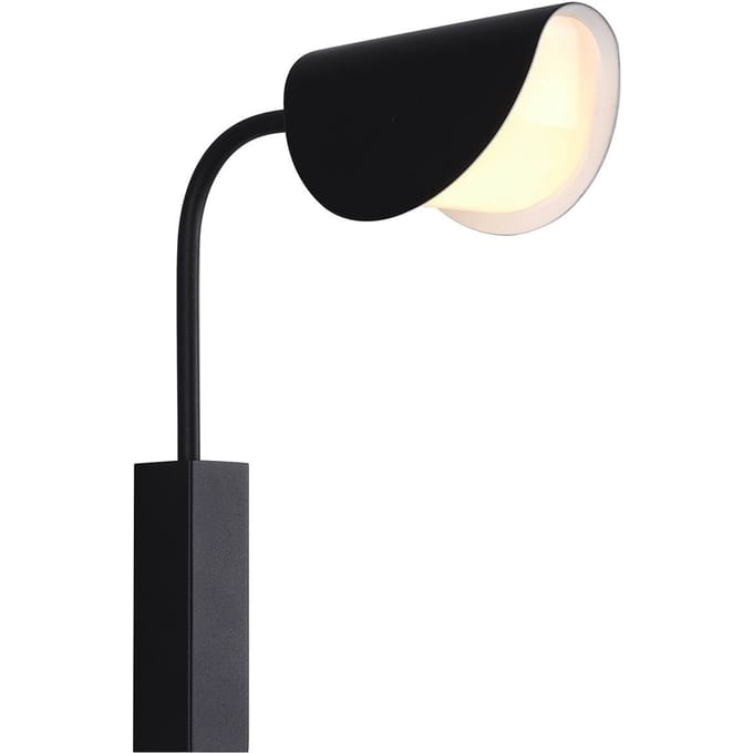 Viokef Wandlamp Ada, zwart