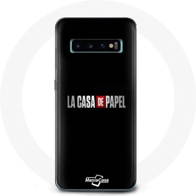 Hoesje voor Samsung Galaxy s10 plus La casa de papel-logo