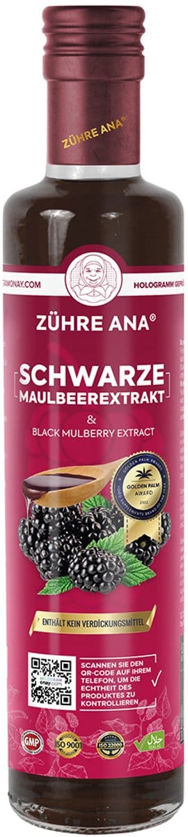 Zühre Ana® Zwarte Moerbei Extract (Karadut Özü) - 670 Gram - 100% Natuurlijk