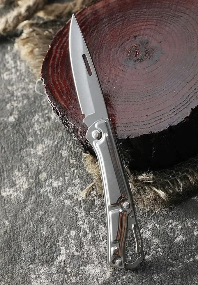 Finnacle - Survival mes - Zakmes - Multifunctioneel - Opvouwbaar - Sleutelhanger - RVS
