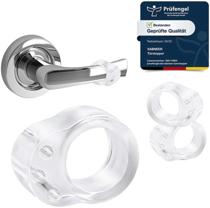 Allecto - Door Stopper - Silicone Bumper - Bescherming voor Muren en