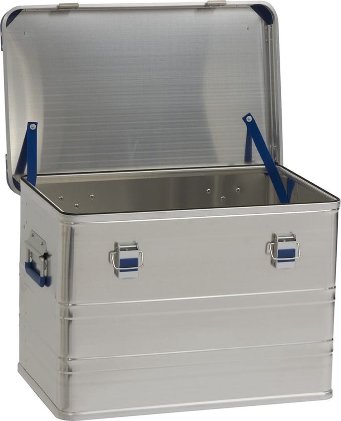 Stapelbare aluminium transportkist 73l MW Tools KAL76