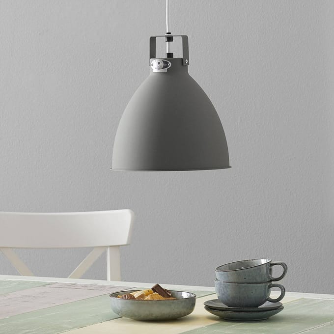 Jieldé Augustin A240 hanglamp grijs mat