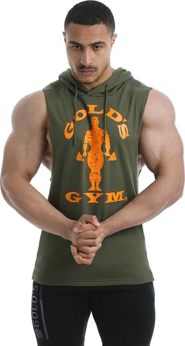 Hooded Stringer Sweater leger - XL