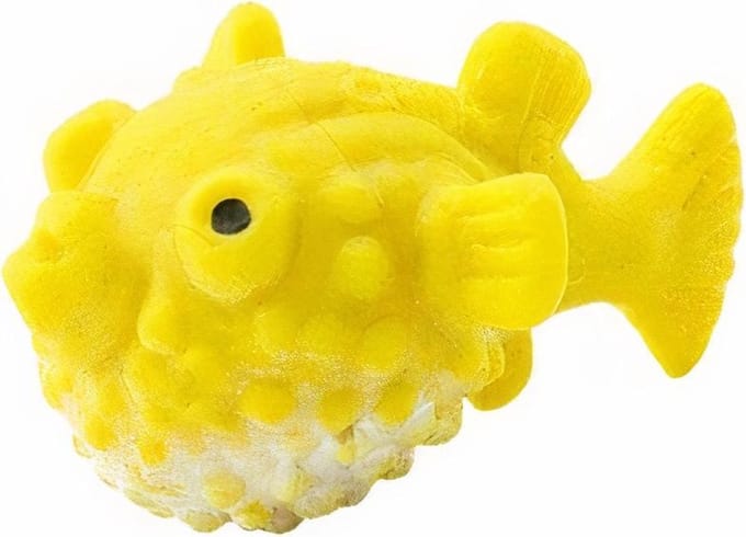 Safari Kogelvissen Speelset 2,5 Cm Geel 10-delig