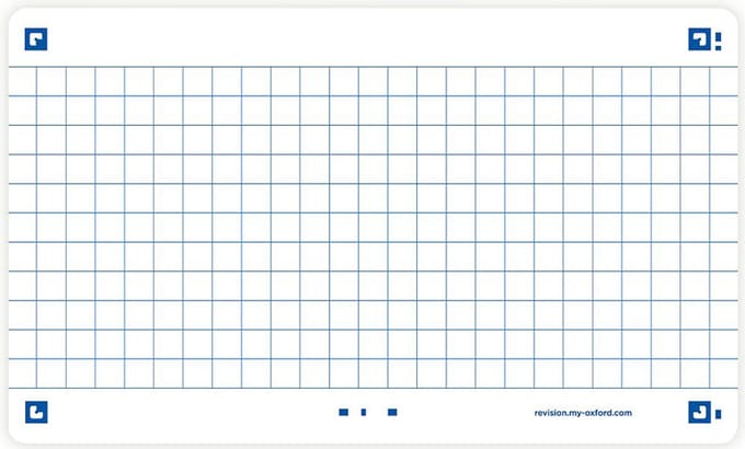 Oxford flashcards Flash 2.0, 75 x 125 mm, wit