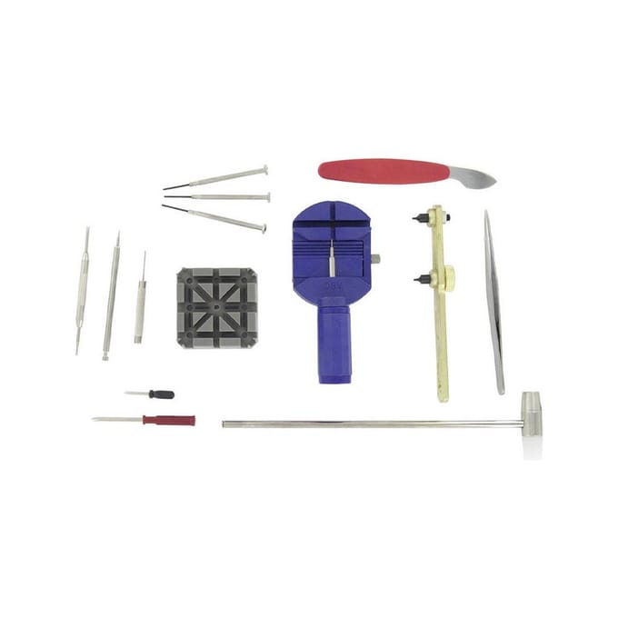 Horlogemaker Tool - Gereedschap set - 14 delig