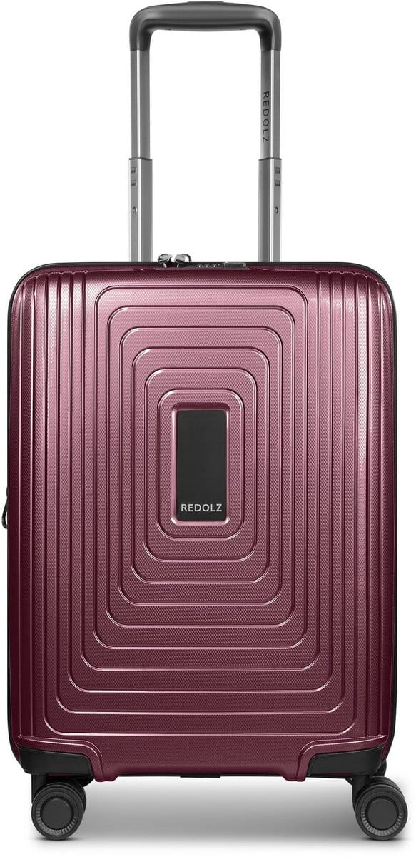 REDOLZ trolley Essentials 14 Trolley Aubergine Metallic paars 54cm