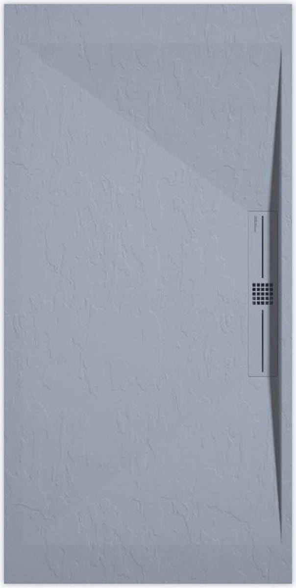 Sanifun douchebak Stone Side Gray Slate 900 x 700 P