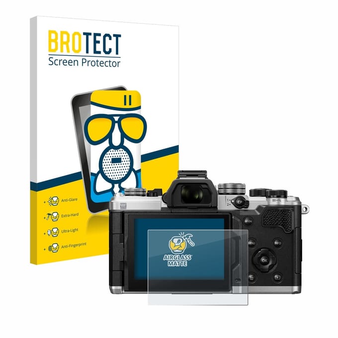 BROTECT - Screenprotector voor OM System OM-3 - Folie Beschermfolie Beschermglas matte