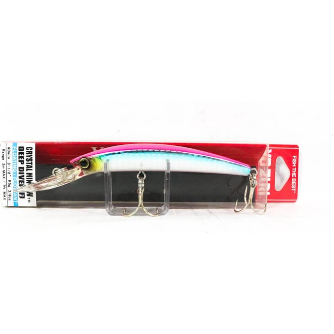 Yo Zuri Crystal Minnow DD 90 mm Drijvend Aas R1134-HPK (1015)
