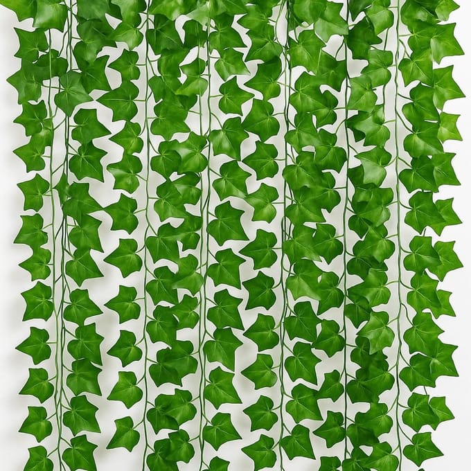 Solidchoice - Kunstmatige Klimop Slingers, 210 cm, Set van 6