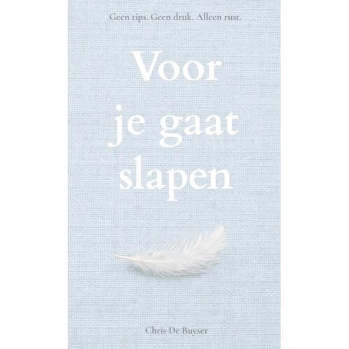 Voor Je Gaat Slapen - Chris De Buyser