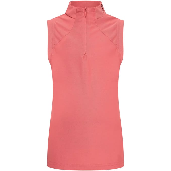 Mouwloos rijshirt voor meisjes HV Polo Luna